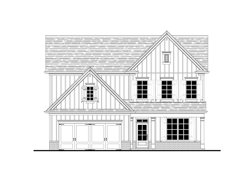 Elevation B at Bartlett Ridge