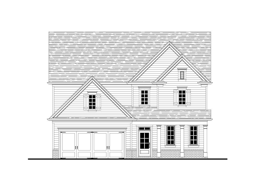 Elevation A at Bartlett Ridge